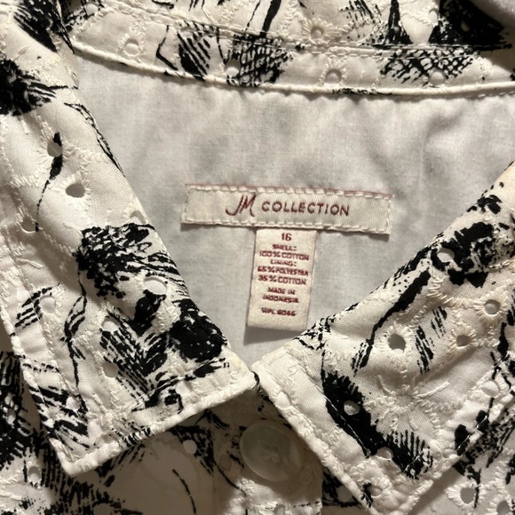 02. WOMENS JM COLLECTION 16 SHACKET - Picture 4 of 8